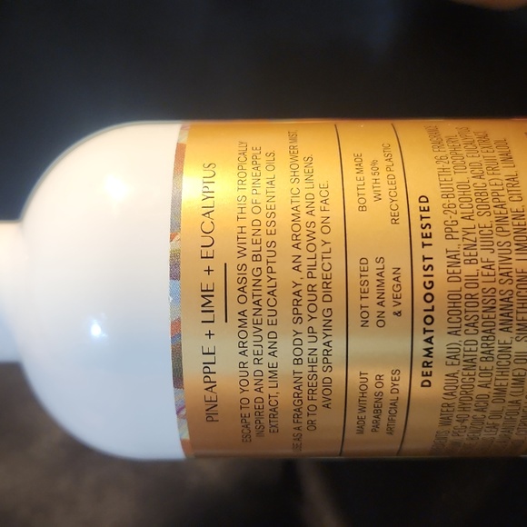 NWT Set of Pineapple, Lime, Eucalyptus Aromatherapy BB&W Cream and OIl - Picture 3 of 7